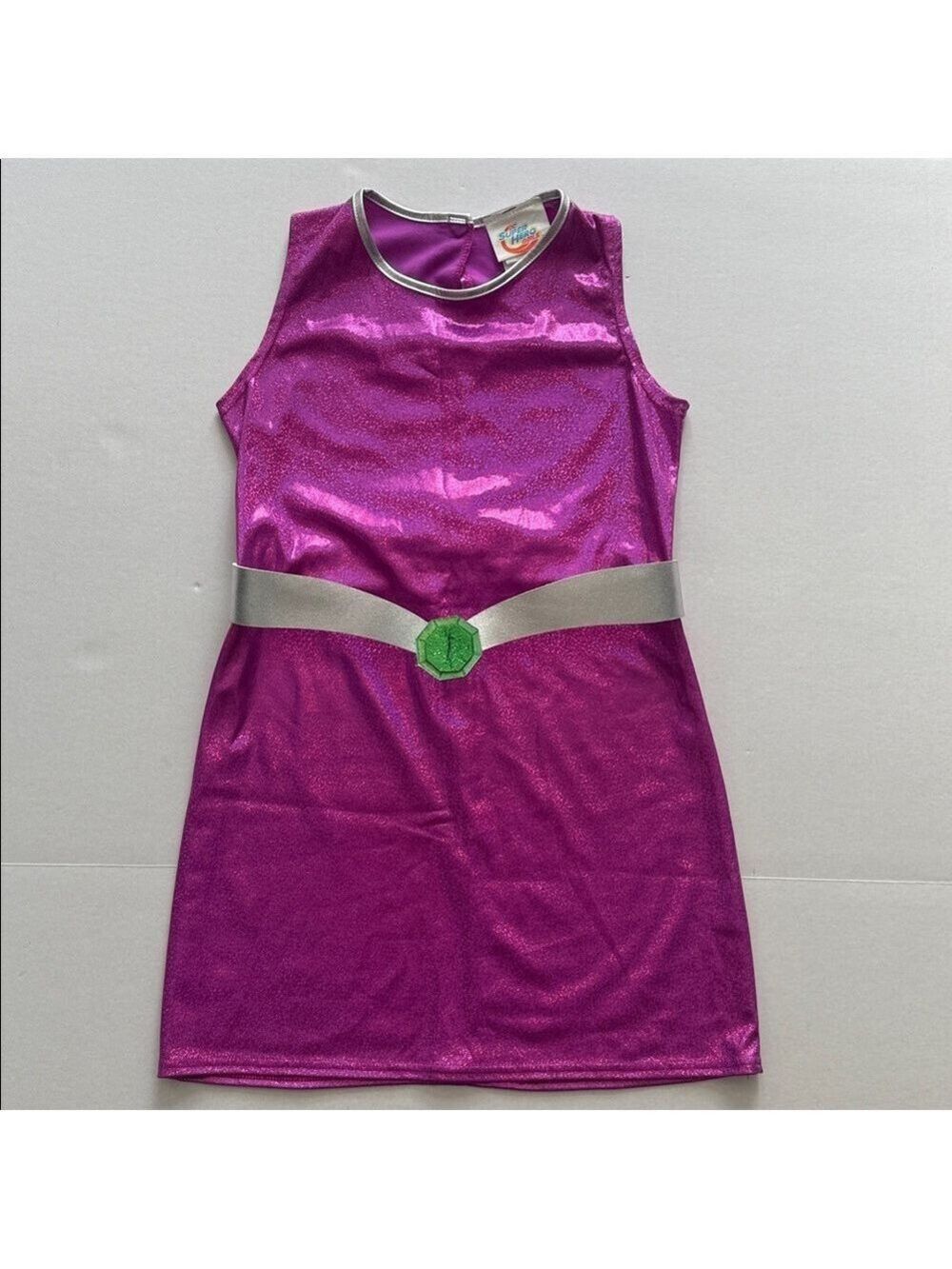 DC Comics DC Superhero Deluxe Starfire Teen Titans Girls Costume Large 10-12 - Picture 4 of 11